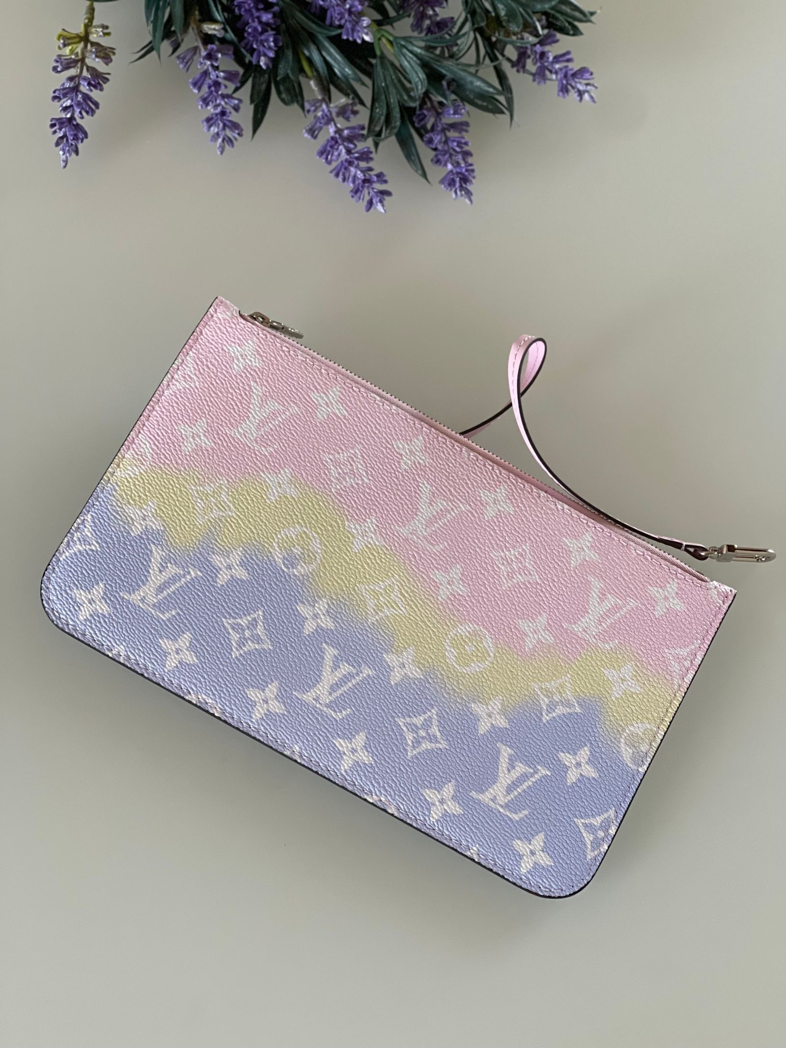 IMG_1555 Louis Vuitton Neverfull MM Pouch - Image 1