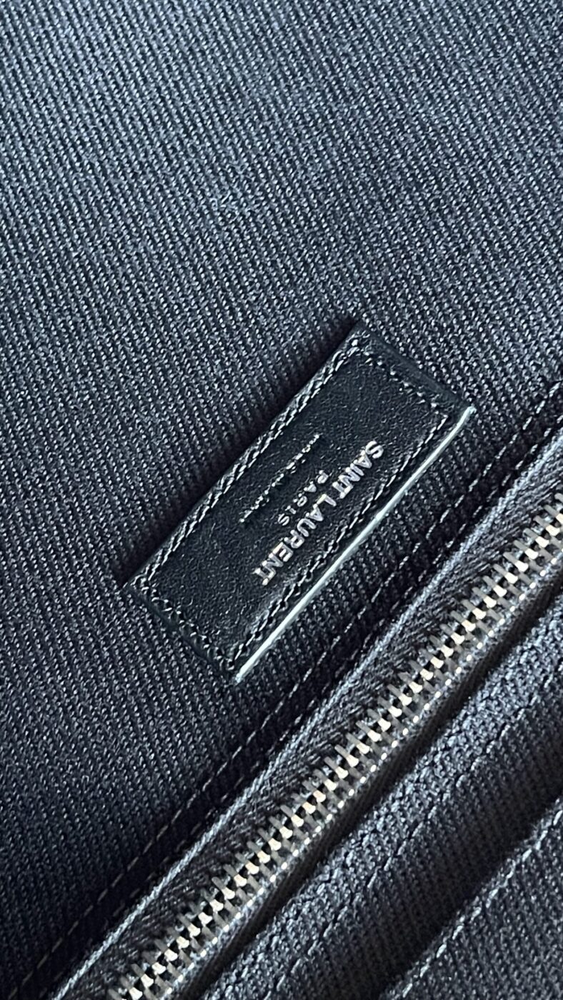 YSL Rive Gauche Tote Black - Image 4