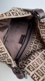 Fendi Mamma Baguette Bag Zucca - Image 9