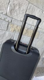 Gucci Black Classic Canvas Trolley Carry On Suitcase - Image 5