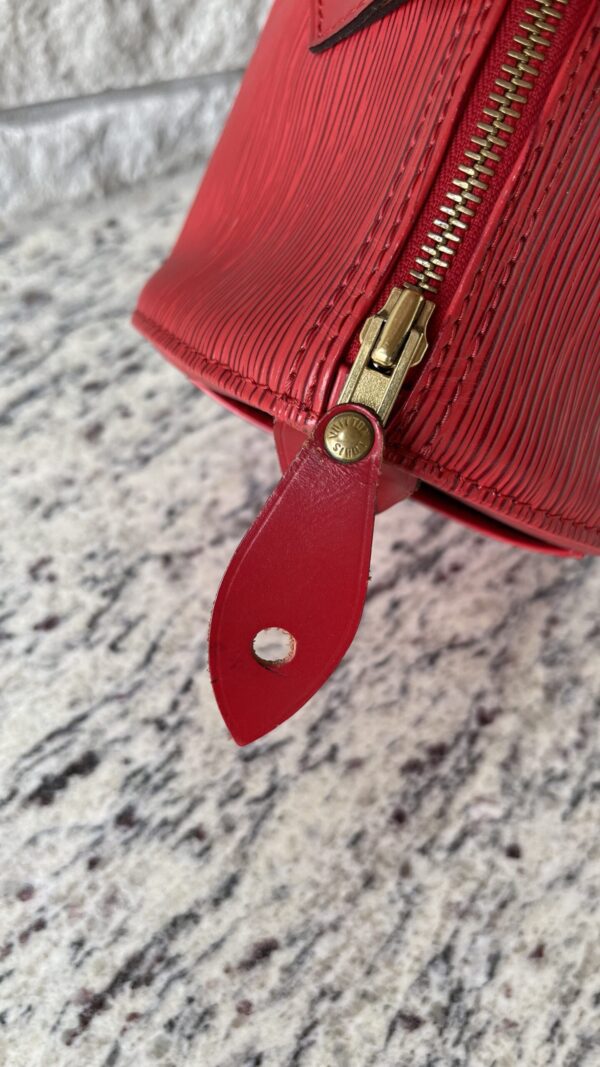 Louis Vuitton Speedy 25 Epi Red - Image 4