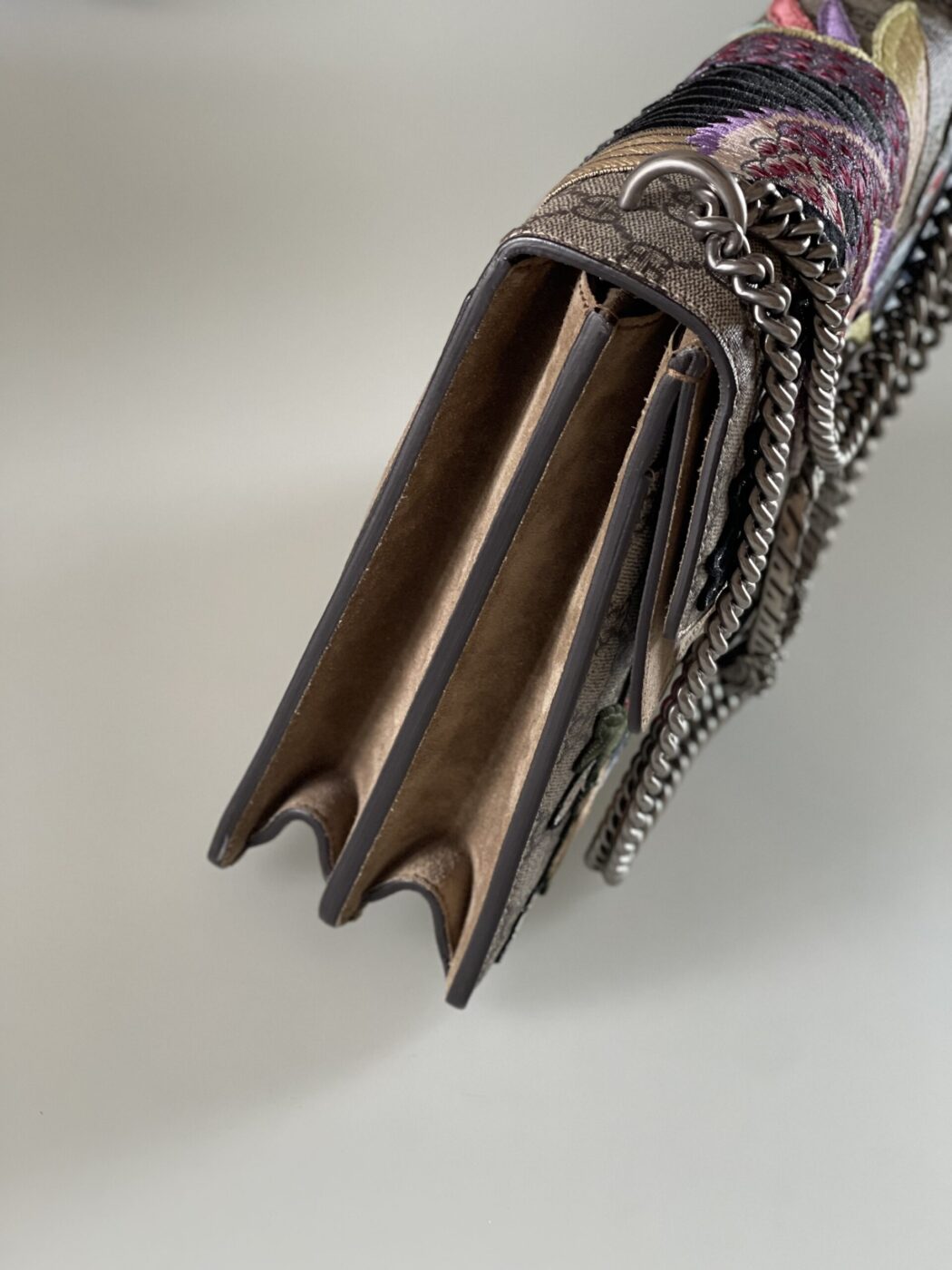 Gucci Dionysus Medium Bird Embroidered Shoulder Bag - Image 3