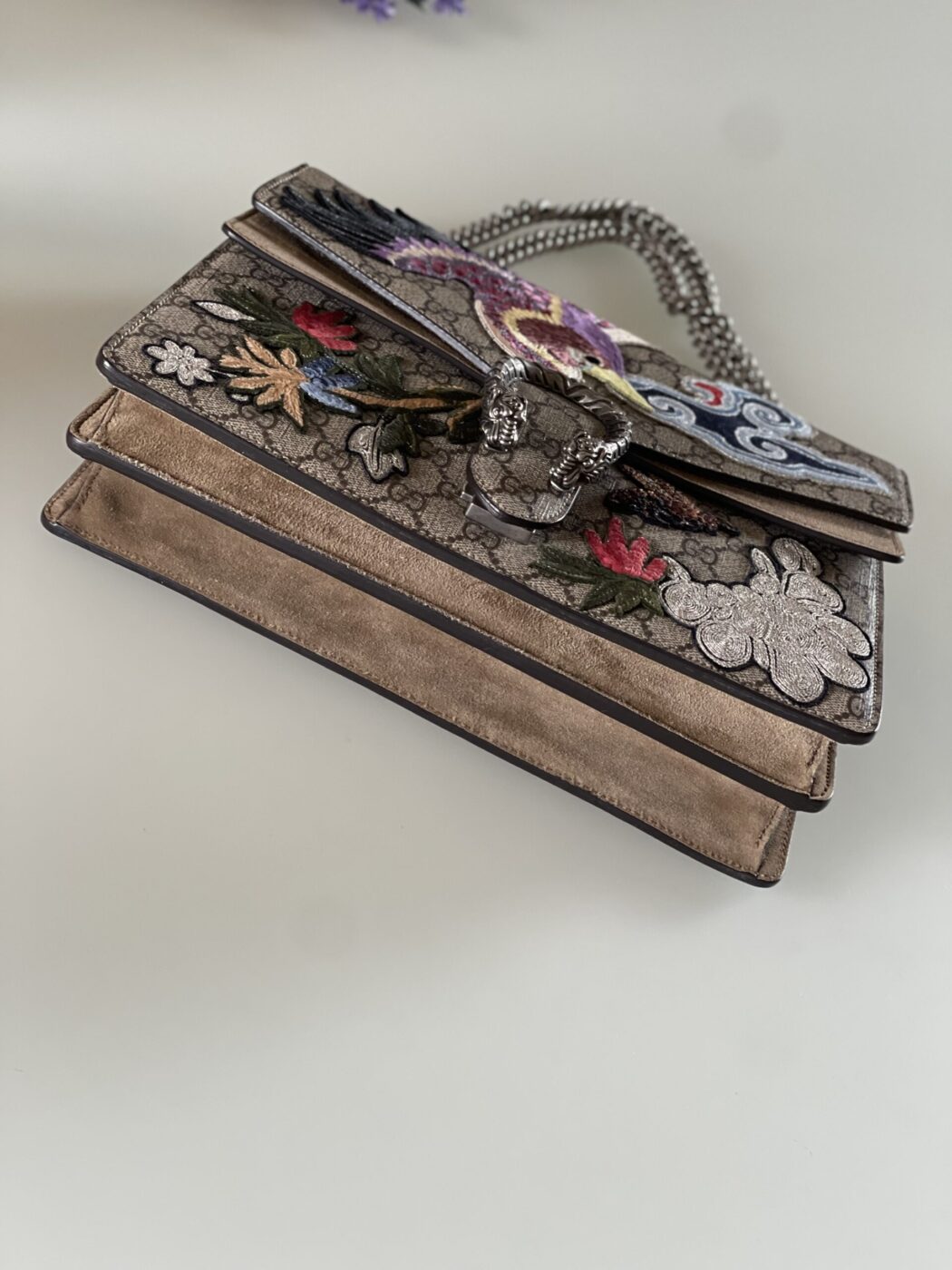 Gucci Dionysus Medium Bird Embroidered Shoulder Bag - Image 15