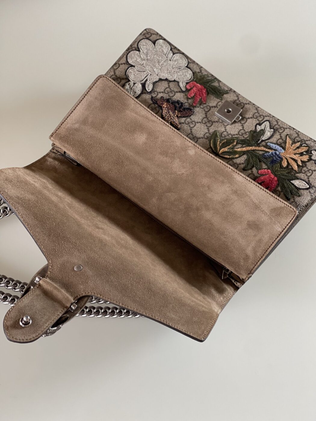 Gucci Dionysus Medium Bird Embroidered Shoulder Bag - Image 13