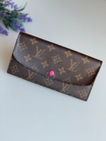 Louis Vuitton Emilie Wallet Monogram Hot Pink