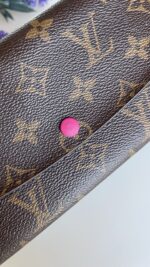 Louis Vuitton Emilie Wallet Monogram Hot Pink - Image 7