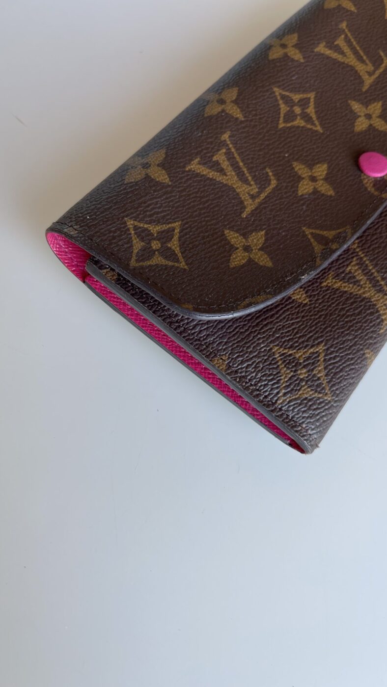 Louis Vuitton Emilie Wallet Monogram Hot Pink - Image 6