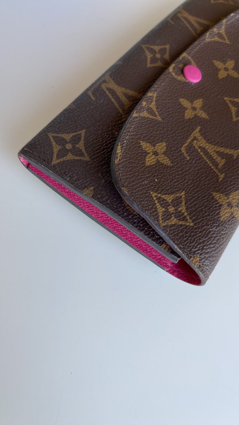 Louis Vuitton Emilie Wallet Monogram Hot Pink - Image 5