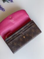 Louis Vuitton Emilie Wallet Monogram Hot Pink - Image 2