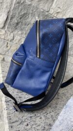 Louis Vuitton Discovery PM Backpack Blue - Image 9