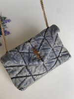 YSL Toy LouLou Denim Puffer - Image 2