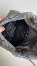 YSL Toy LouLou Denim Puffer - Image 7