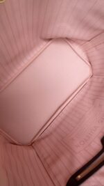 Louis Vuitton Damier Ebene Neo Neverfull MM Rose Ballerine - Image 14