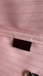 Louis Vuitton Damier Ebene Neo Neverfull MM Rose Ballerine - Image 15