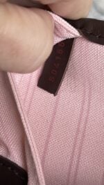 Louis Vuitton Damier Ebene Neo Neverfull MM Rose Ballerine - Image 17