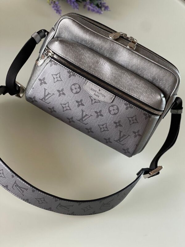 Louis Vuitton Outdoor Messenger Silver Crossbody