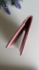 Chanel Iridescent Caviar Quilted Pink Passport Cover - Image 4