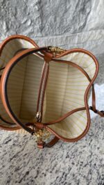 Louis Vuitton Raffia Calfskin Monogram Neonoe MM Tan - Image 9