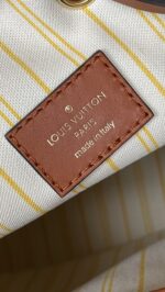 Louis Vuitton Raffia Calfskin Monogram Neonoe MM Tan - Image 10