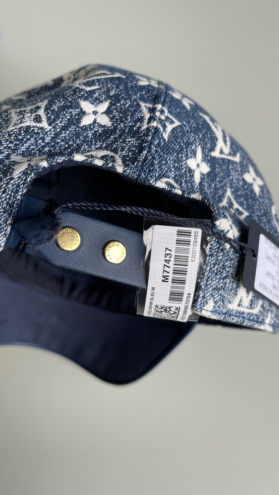 Denim Louis Vuitton Hat Lv Monogram Washed Denim Louis Vuitton