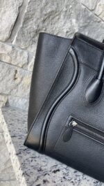 Celine Micro Luggage Black - Image 2