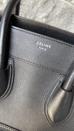 Celine Micro Luggage Black - Image 5
