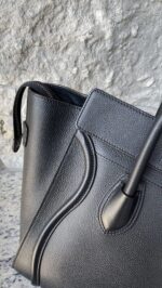 Celine Micro Luggage Black - Image 9