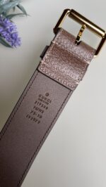 Gucci GG Supreme Monogram Web Small Ophidia Belt Bag 75 30 Dark Brown - Image 8