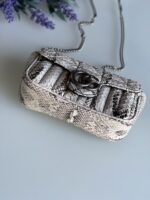 Gucci Gg Marmont Python Super Mini Bag - Image 3