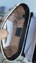 Gucci Gg Marmont Python Super Mini Bag - Image 7