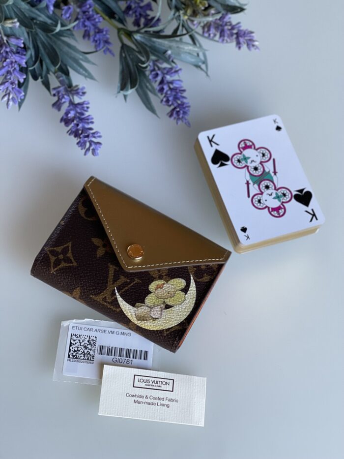 IMG_4231 2-1 Louis Vuitton Vivienne Case With Cards - Image 1