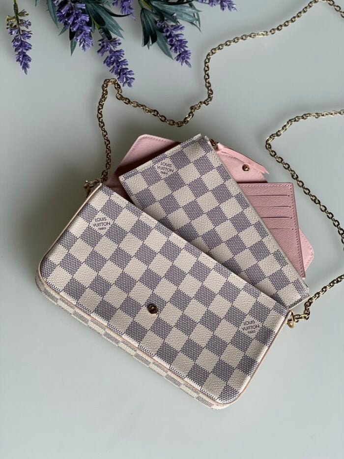 Louis Vuitton Pochette Felicie Damier Azur - Image 1