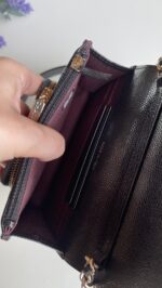 Chanel Caviar Quilted Business Affinity Clutch With Chain Flap Black - Image 13