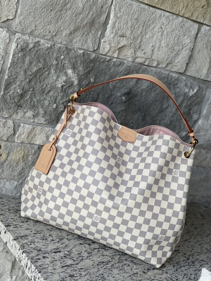 Louis Vuitton Graceful MM Damier Azur - Image 1