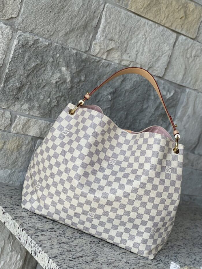 Louis Vuitton Graceful MM Damier Azur - Image 6