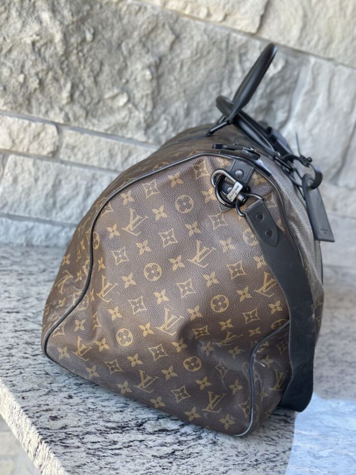 Louis Vuitton Keepall 55 Bandouliere Monogram Waterproof - Image 5