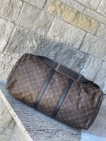 Louis Vuitton Keepall 55 Bandouliere Monogram Waterproof - Image 12