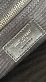 YSL Noe Rive Gauche Logo Canvas Tote - Image 6