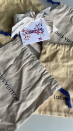 Louis Vuitton 4 Dust Bags With Ribbon - Image 2