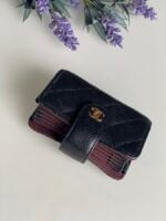 Chanel Caviar Quilted Gusseted Card Holder Black - Image 3