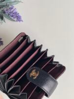 Chanel Caviar Quilted Gusseted Card Holder Black - Image 8