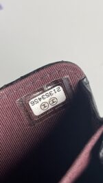 Chanel Caviar Quilted Gusseted Card Holder Black - Image 9