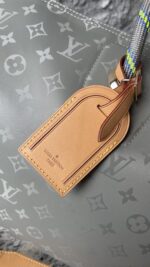 Louis Vuitton Keepall Bandouliere Monogram Titanium 50 Grey - Image 2