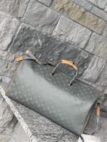 Louis Vuitton Keepall Bandouliere Monogram Titanium 50 Grey - Image 6