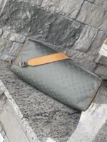 Louis Vuitton Keepall Bandouliere Monogram Titanium 50 Grey - Image 7