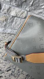 Louis Vuitton Keepall Bandouliere Monogram Titanium 50 Grey - Image 8