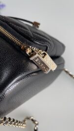 Chanel Business Affinity Drawstring Bucket Black Caviar - Image 3