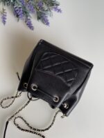 Chanel Business Affinity Drawstring Bucket Black Caviar - Image 4
