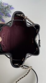 Chanel Business Affinity Drawstring Bucket Black Caviar - Image 7