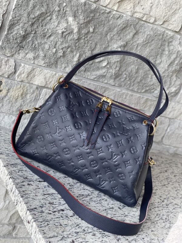 IMG_2878-1 Louis Vuitton Empreinte Ponthieu MM Marine Rouge - Image 1